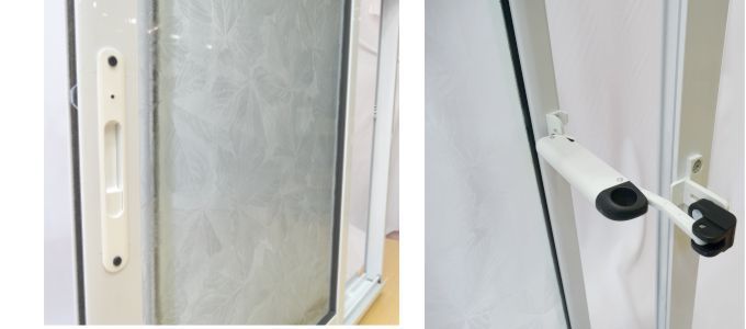 Línea módena detalle abertura de aluminio
